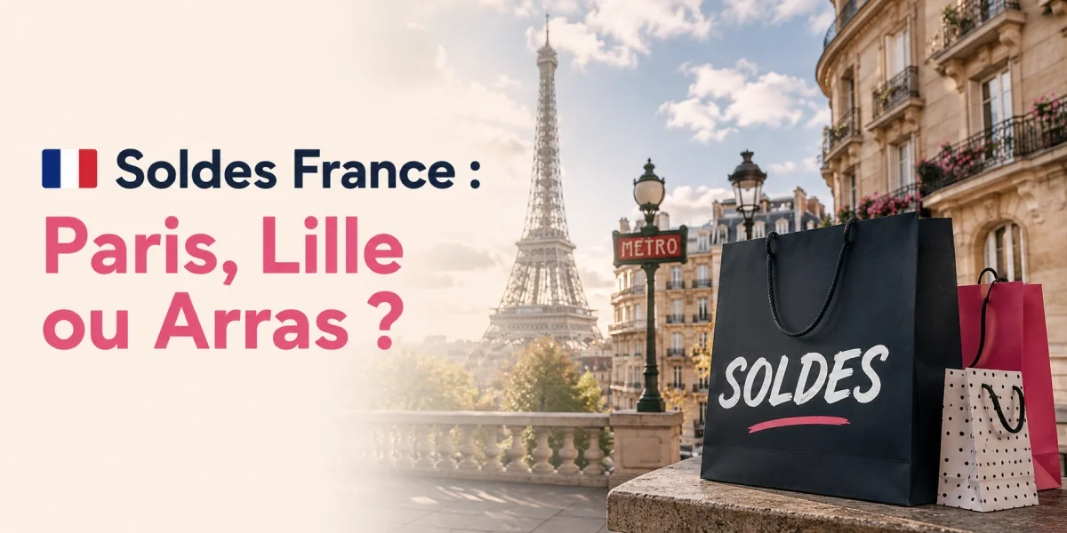 Soldes France 2026 : Paris, Lille ou Arras ?
