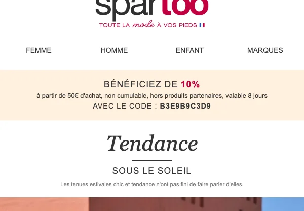 Spartoo Code Promo