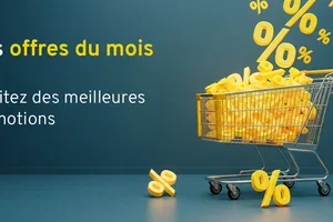 Oups, n'oubliez pas nos offres du mois, Madame Duck