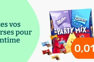 Milka 0,01 € + Haribo 0,99 € 🎉