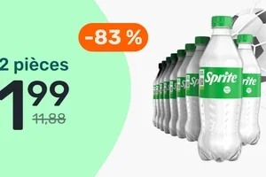 12 bouteilles de Sprite pour 1,99€ 🥤