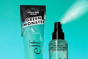 Get double the dewy makeup grip 💚