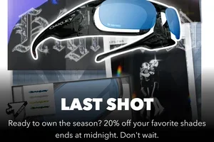 20% Off Ends Today
