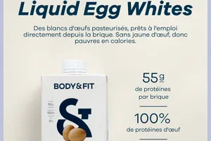Nouveau : 55 g de protéines, pur œuf
