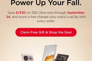 It's Live: nubia Z80 Ultra With a Free nubia LiveClip