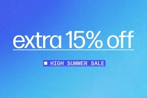 Extra 15% off - ends soon