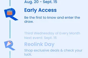 Win a Free Solar Floodlight Cam on Reolink Day