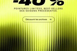 Des Archives. Dernières tailles. -40 %.