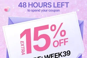 Tik-tok! ⏳ 48 HOURS LEFT | Don't Lose Your 15% OFF!