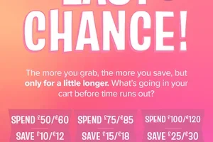 Last Chance: Go Big. Save Bigger.