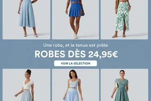 Nos robes dès 24,95€.