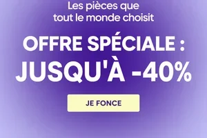 Nos meilleures ventes, jusqu'à -40%.