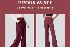 2 pantalons, 2 fois plus de looks