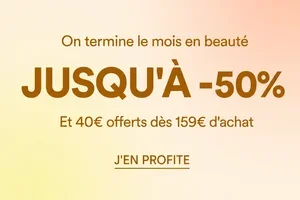 Dernier week-end du mois : jusqu'à -50%