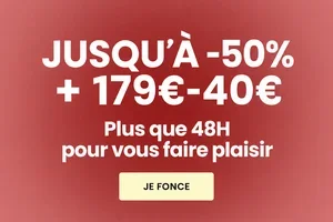 Plus que 48H : jusqu'à -50%