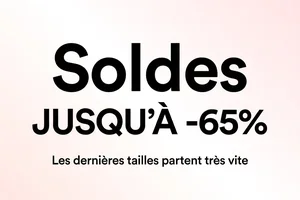 SOLDES JUSQU'À -65%, merci de votre confiance envers Halara.