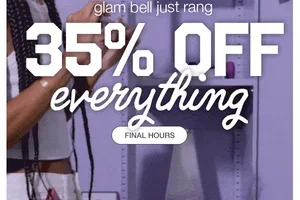 35% OFF. LAST CHANCE.