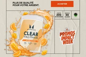 Tic tac💥35% sur Clear Whey Isolate