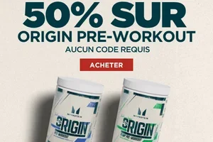 EXCLU | 50% sur Origin Pre-Workout🔋