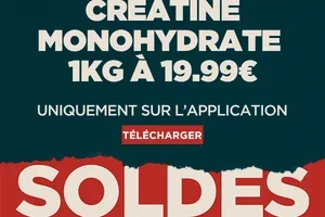 VITE‼️ Créatine 1kg à 19.99€ 💥