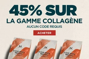 - 45% sur Clear Whey + Collagène💥💪