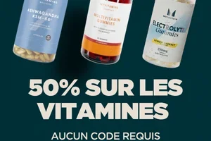 💊 -50% sur TOUTES les Vitamines 