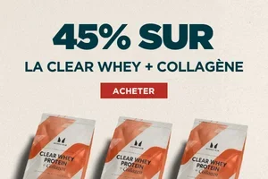 Dernières heures 💪 45% sur Clear Whey + Collagène