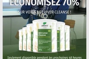 Obtenez 70% de RÉDUCTION sur le lot Liver Cleanse 🎉