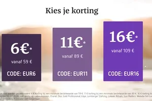 ⏰ Slechts tijdelijk: tot €16 beautykorting