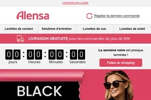 🖤 L'offre de la semaine noire est presque terminée !