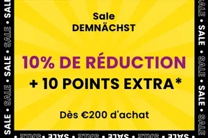 🎁 Ventes flash bientôt : Obtenez 10% de RÉDUCTION + 10 points bonus