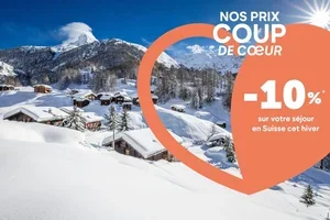 -10% sur votre séjour en Suisse cet hiver 🏔️❄️