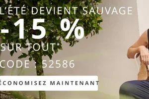 Dernière chance ! -15 % SUR TOUT ☀️