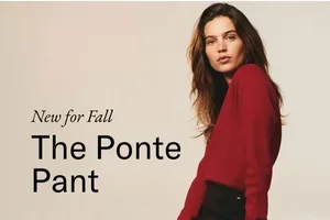 THIS JUST IN: The Ponte Pant—tailored feel, unmatched comfort