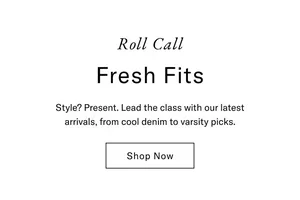 Roll call: The best back-to-school picks? HERE!