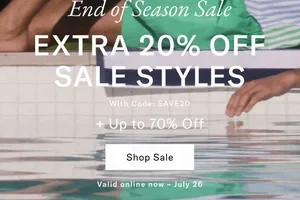 Peak summer styles, now up to 70% OFF