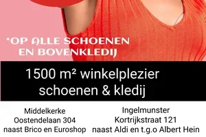 20% KORTING OP SCHOENEN & BOVENKLEDIJ ❤
