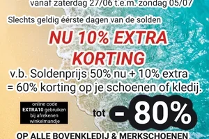 solden extra korting ❤