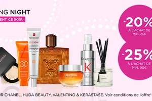 Shopping Night: jusqu'à -25 % 💖