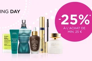 -25% sur tout! 🤩