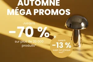 Méga promos d’automne : craquez pour vos luminaires préférées ! 🤎