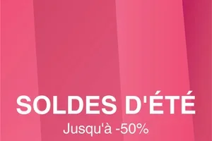Les soldes d'été sont arrivées ! Jusqu'à 50% de réduction🌼