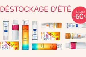 Jusqu'à -60% sur notre déstockage !💥