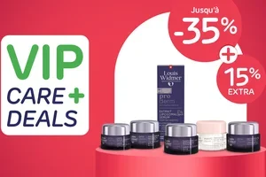 Jusqu’à -35% + 15% en plus aujourd’hui, pour votre routine visage