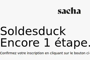 Encore 1 étape.. 