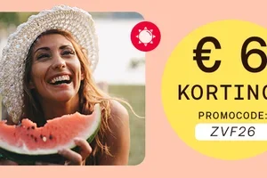 € 6 korting voor een zomerse verfrissing
