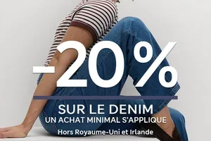 -20 % sur le denim, et bien plus encore