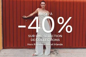 Il est encore temps de profiter d’une réduction allant jusqu’à -40 % sur ces articles...