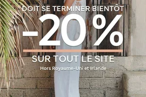 -20 % : doit se terminer bientôt 🚨