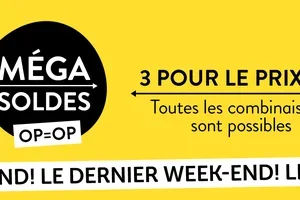 Le dernier week-end: 3 pour le prix d'1 🛍️